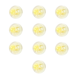 LED-Diode, warmweißes Licht für Ballons, 10 Stück