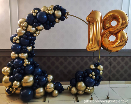 Latex Balloons Standard Navy, 13cm, 100 pcs.