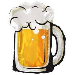 Balloon Foil Kufel Beer, 36 "